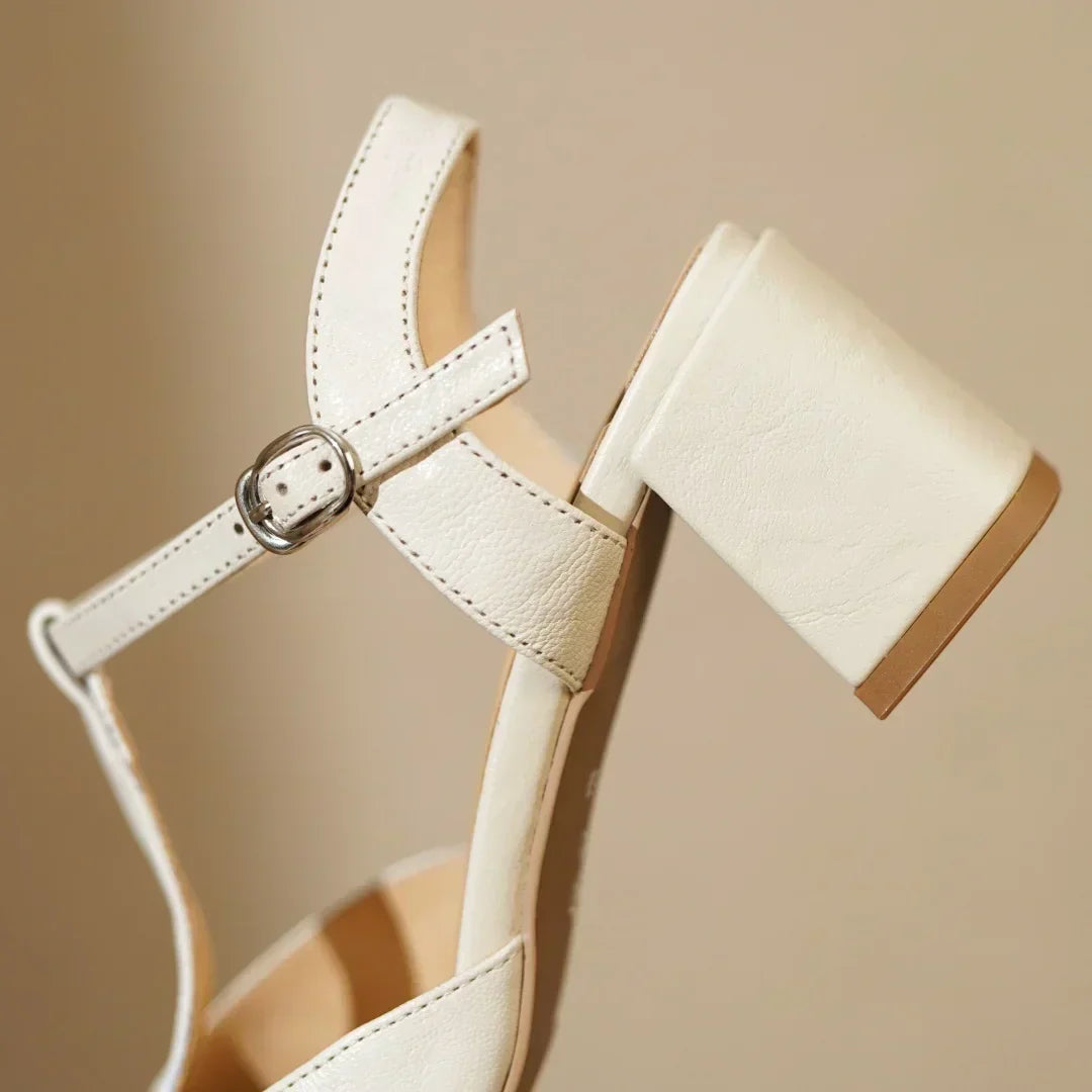 Beatrica | Leather Mary Janes