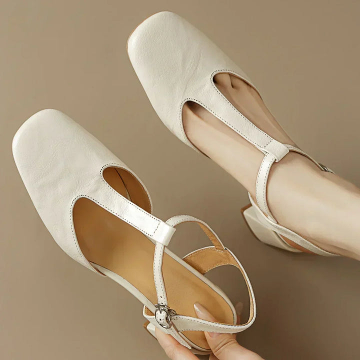 Beatrica | Leather Mary Janes