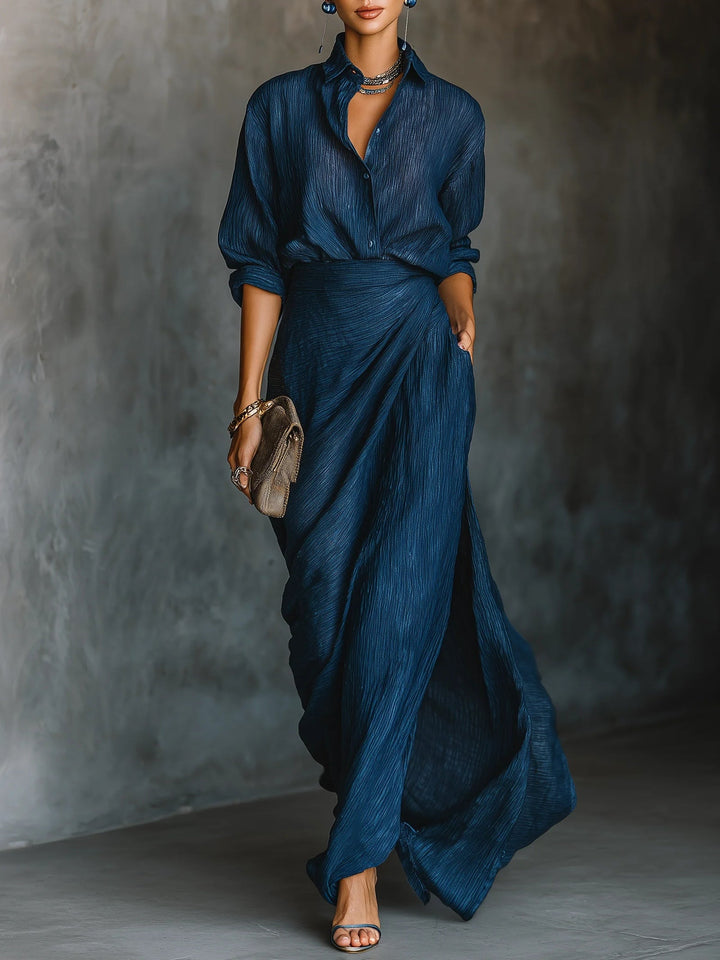 Serena™ – Linen Maxi Dress