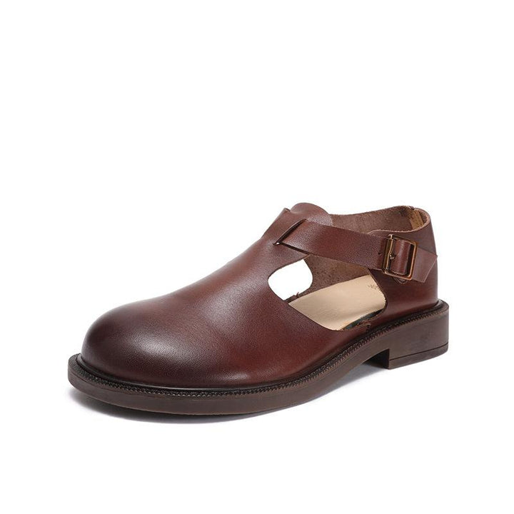 Colette | Leather Mary Janes